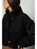 Kelly Reversible Lux Sherpa Jacket- Black