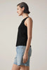 Cruz Modal Rib Tank- Black