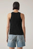 Cruz Modal Rib Tank- Black