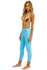 Rainbow Rib Pocket Sweatpants - Sky