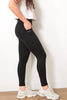 The Stormi Pocket Legging - Black Sand