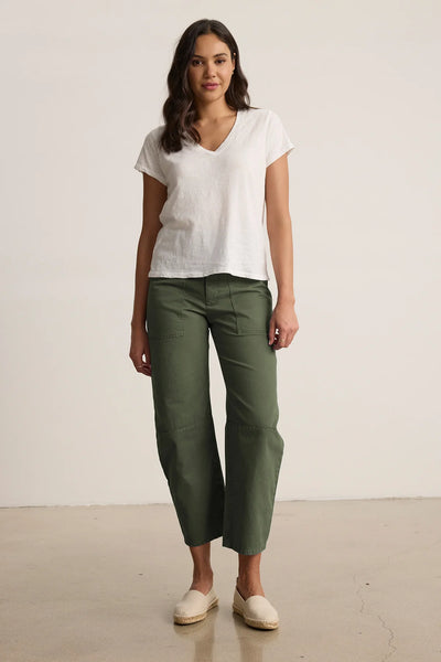 Brylie Twill Pant-Cypress