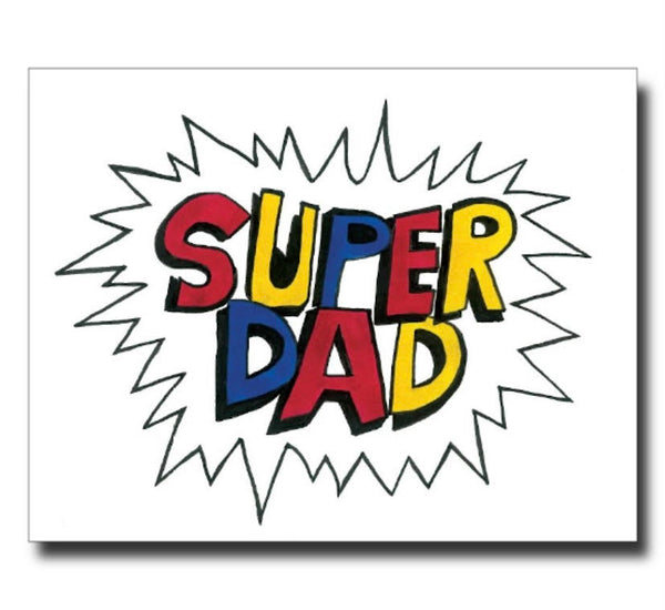 Super Dad Card by Janet Karp