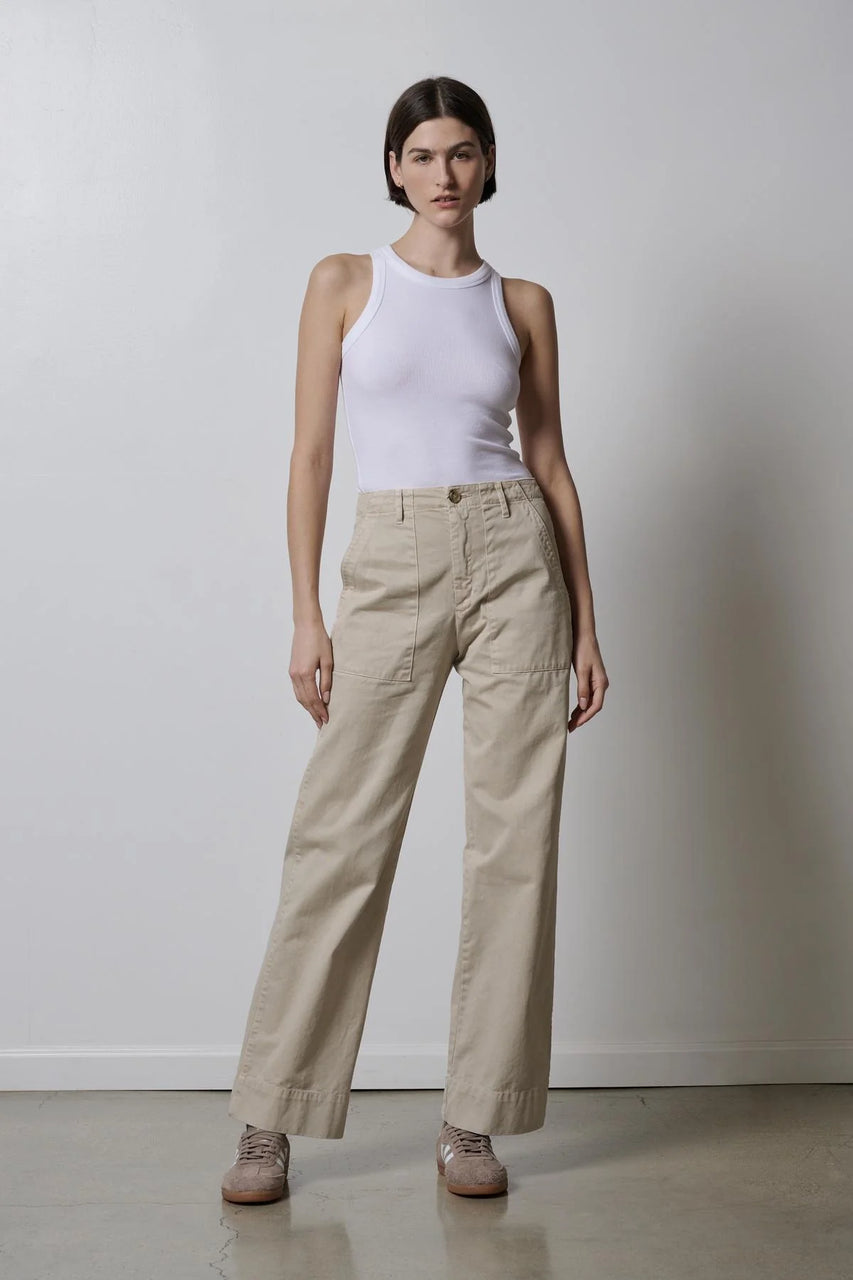 Ventura Twill Pant - Sesame