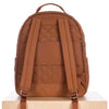 Quilted Backpack- Walnut