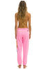 Aviator Nation Women's Venice Sweatpant- Neon Pink