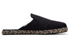 Nova Slip-On Espadrilles - Black Canvas