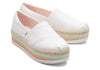 Alpargata High Platform - Rainbow/White