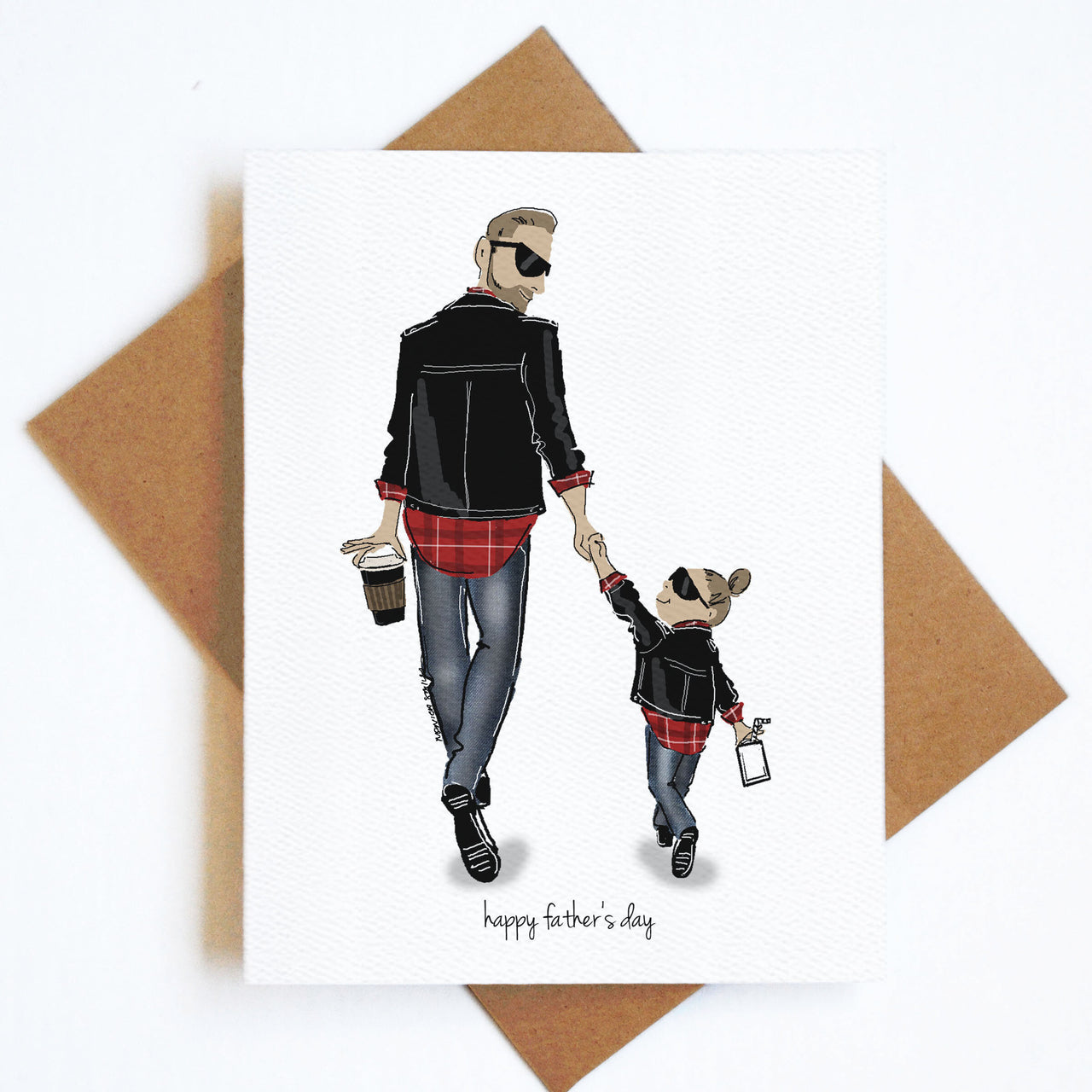 Leather Love - Dad Card