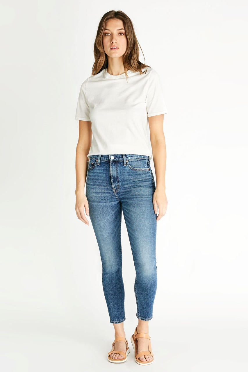 Giselle Mid Rise Skinny Jeans - Hot Springs