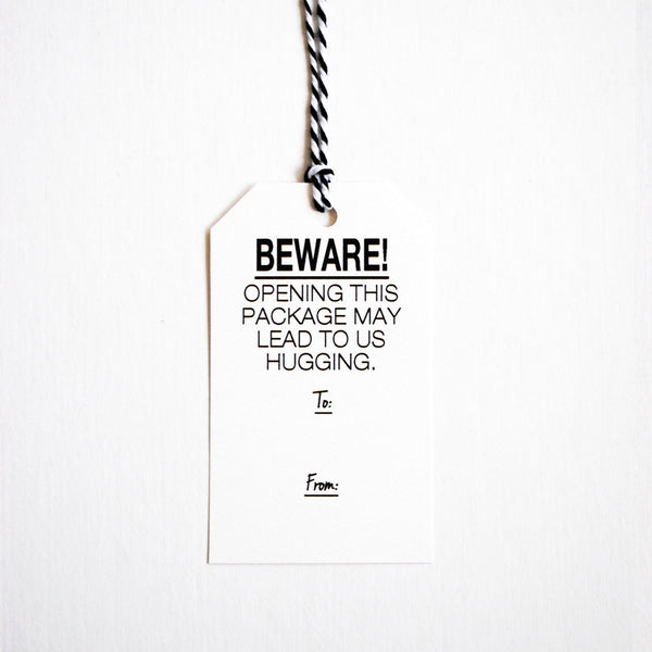 Beware!  Gift Tags