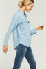 Carmele Button-Up Shirt - Catalina Sky