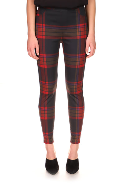 Runway Legging - Carson Plaid