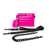 Downtown Crossbody - Sizzling Pink Patent