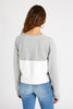 ECYCLE Upcycled Sweatshirt - Vintage White/Grey