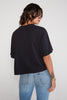 Sylvie Relaxed Tee - Black Beauty