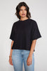 Sylvie Relaxed Tee - Black Beauty