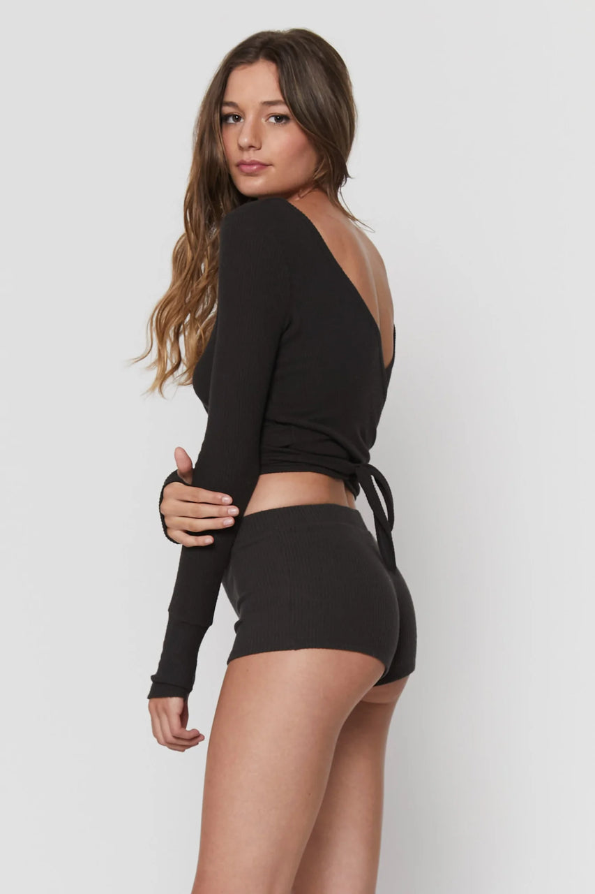 Ballet hotsell wrap top