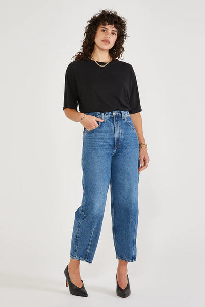 Iris Relaxed Taper Jean- Under Current