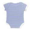 Striped Star Onesie - Blue/White