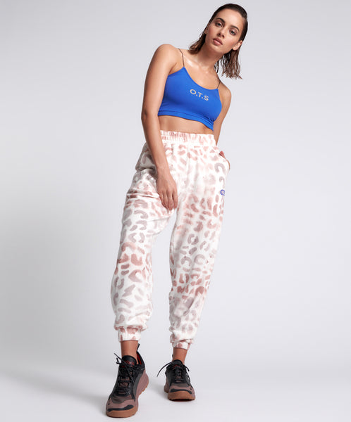 OTS High Waist Kick Pants- Pink Animal