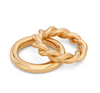 Uzi Stacking Rings - Gold