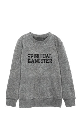 Varsity Kids Sweatshirt - Heather Grey