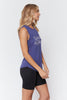 All Beings Muscle Tank- Indigo