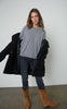 Christine Sherpa Coat- Black