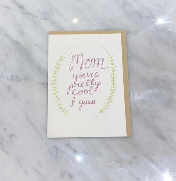 Cool Mom - Mother's Day Card