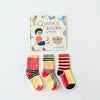 Book + Sock Combo - Types Of Stripes