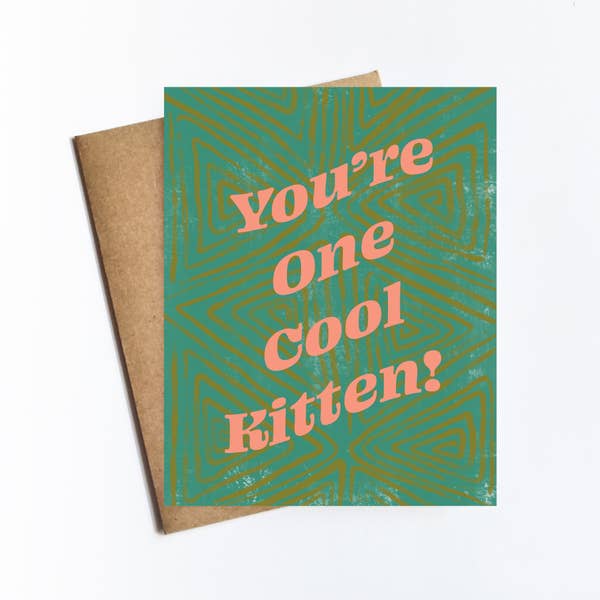 Cool Kitten Card