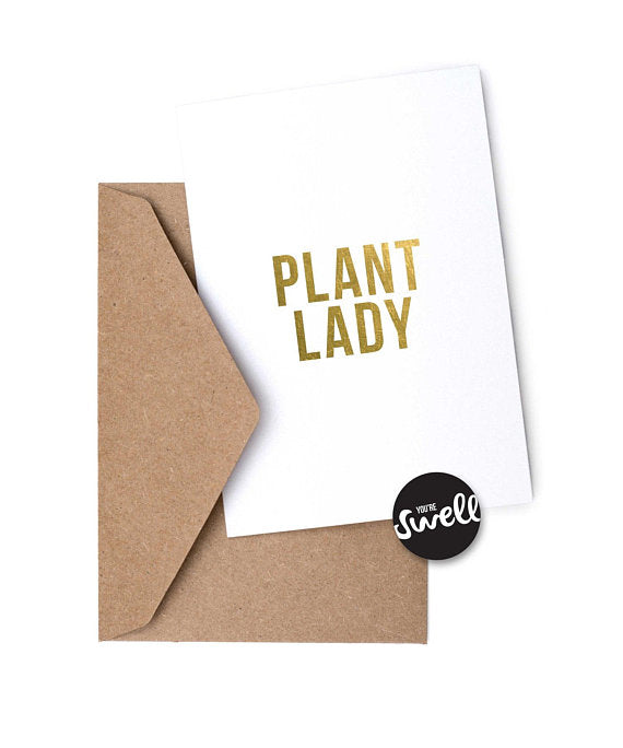 Plant Lady - Mother's Day Card