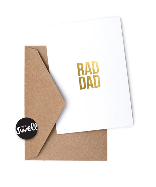 RAD DAD - Just Because Card