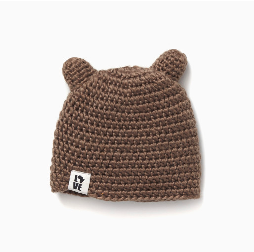 Teddy Beanie - Brown Bear