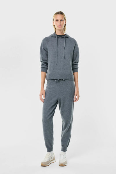 Oga Knit Pants- Medium Grey