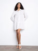 Picnic Shirt Dress-White