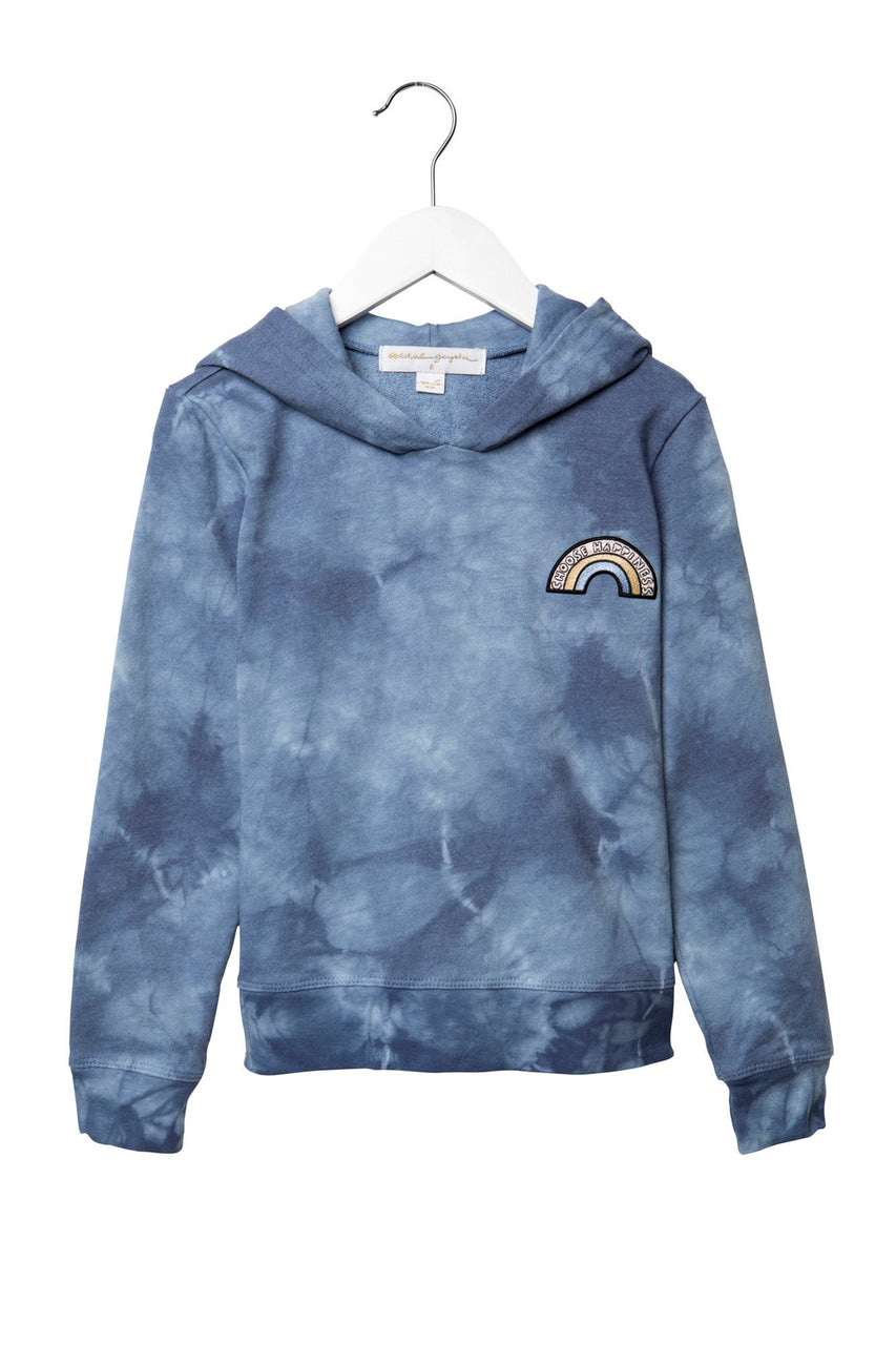 Rainbow Kids Pullover - Washed Blue