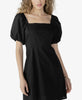 Resort Poplin Dress-Black