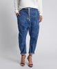 All Smiles Shabbie Kingpin Jeans - Rosewood