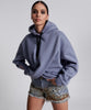 Stand By Twist Hoodie - Washed Blue