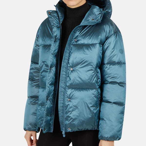 Nicki Hooded Jacket - Heaven Blue