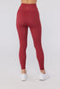 Love Sculpt 7/8 Ruffle Legging - Ruby