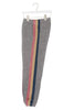 Striped Sweatpants - Heather Grey