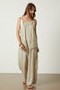 Isabel Linen Overall - Cobble