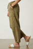 Misty Cotton Twill Pant- Forest